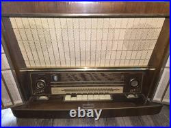 VINTAGE GERMAN SIEMENS SCHATULLE H52 tube radio (For REPAIR) VINTAGE GERMAN SIEMENS SCHATULLE H52 tube radio (For REPAIR)