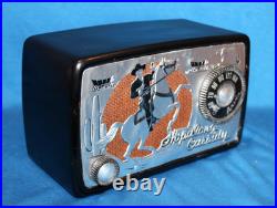 VINTAGE HOPALONG CASSIDY RADIO BY ARVIN 1950s OUTSTANDING CONDITION & WORKS