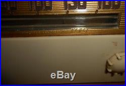 VINTAGE Ivory & Gold EMERSON MODEL 561 B TUBE RADIO