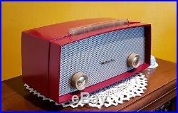 VINTAGE MOTOROLA AM Tube Radio 52X13U (1952) RESTORED IN & OUT