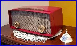 VINTAGE MOTOROLA AM Tube Radio 52X13U (1952) RESTORED IN & OUT