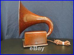 VINTAGE OLD 1920s DICTOGRAND RADIO HORN SPEAKER THIS IS THE RARE ONE DONT MISS
