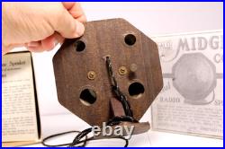VINTAGE OLD 1920s IN BOX NA-ALD VERY NICE ANTIQUE MIDGET RADIO CONE SPEAKER VINTAGE OLD 1920s IN BOX NA-ALD VERY NICE ANTIQUE MIDGET RADIO CONE SPEAKER