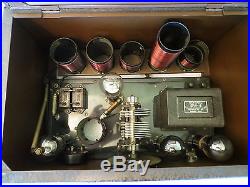 VINTAGE OLD 1930s ANTIQUE NATIONAL 4 TUBE THRILL BOX SW-4 HAM RADIO SHORTWAVE
