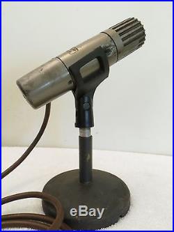 VINTAGE OLD 1950s RCA BK-5B ART DECO RADIO STUDIO RIBBON ANTIQUE MICROPHONE