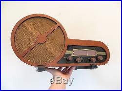 VINTAGE OLD 50s SETCHELL CARLSON MID CENTURY RETRO ATOMIC JET AGE ANTIQUE RADIO