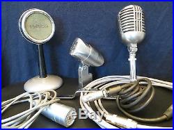 Vintage Old Antique MID Century Microphones Blowout Sale All For One Low Price