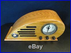 Vintage Old Crosley Collectors Series Antique Climax Ruby Am-fm Art Deco Radio