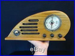 Vintage Old Crosley Collectors Series Antique Climax Ruby Am-fm Art Deco Radio