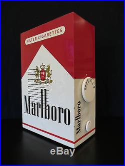 VINTAGE OLD MID CENTURY ANTIQUE SMOKING RCA MARLBORO TOBACCO CIGARETTE RADIO