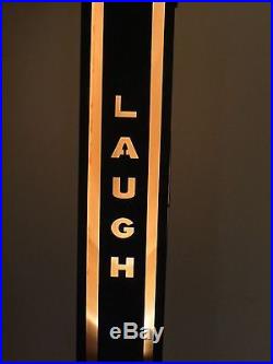 Vintage Old Rare Antique On Air Laugh Radio Television Station Lightup Sign