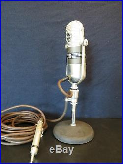 Vintage Old Rca 77dx Antique Radio Tv Studio Ribbon Microphone + Multi-impedance