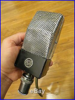 Vintage Old Rca Art Deco MID Century Antique Radio Studio Ribbon Microphone