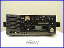 Vintage Old Sony Icf-6800w Multiband Transistor Radio Receiver & Good As It Gets