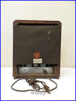 Vintage Old World War 2 Legendary Radio-vision Antique Motion Lamp Ny Harbor