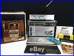 Vintage Old Zenith 7000 Museum Display Antique Transoceanic Radio & All Working