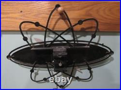 VINTAGE ORIGINAL 1950's RCA TUBES CLOCK ATOMIC CLOCK RUNS GREAT