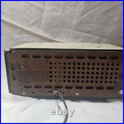 VINTAGE PHILCO TRANSITONE TUBE RADIO Bakelite 1953 Working Rare USA