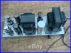 Vintage Radio Craftsmen C-400 Tube Amp Amplifier 6v6 Gt 6sn7
