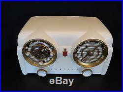 Vintage Rare Color Old Crosley MID Century Bakelite Dashboard Radio Plays Great