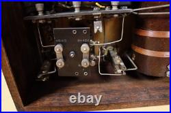 VINTAGE RCA RADIOLA II MODEL AR-800 RADIO VG CONDX with COVER & TUBES