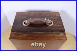 VINTAGE RCA RADIOLA II MODEL AR-800 RADIO VG CONDX with COVER & TUBES
