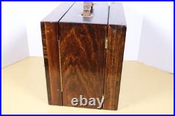 VINTAGE RCA RADIOLA II MODEL AR-800 RADIO VG CONDX with COVER & TUBES