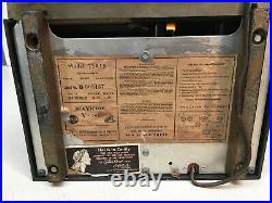 VINTAGE RCA Victor 75X15 tube radio 1947 VINTAGE Works