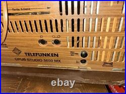 VINTAGE TELEFUNKEN OPUS Studio 5650 MX Tube Hybrid Stereo Receiver Radio