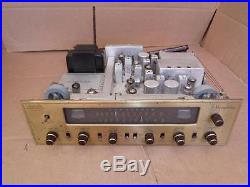 VINTAGE THE FISHER HOME AUDIO FM AM TUNER MASTER CONTROL TUBE RADIO- MODEL 202-T