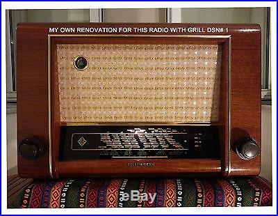 VINTAGE TUBE Radio GRILL CLOTH / Vintage SPEAKER FABRIC DSN#1 to #7