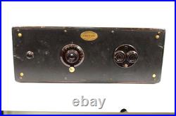 VINTAGE ULTRA RARE 20s ANTIQUE OLD ATWATER KENT RADIO MODEL 50 GOOGLE THIS MODEL