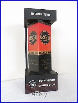 Vintage Working Rca Radio Television Antique Advertising Lightup Motion Sign