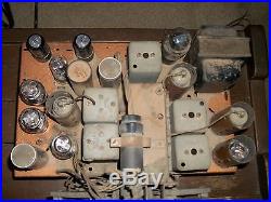Vintage Zenith Radio Chassis Model 12s-266 1938 Radio Chassis With Tubes