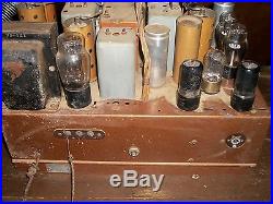 Vintage Zenith Radio Chassis Model 12s-266 1938 Radio Chassis With Tubes