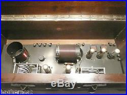 VIntage BROWNING DRAKE / SIGNAL 5 TUBE RADIO KIT Untested with 5 early tubes