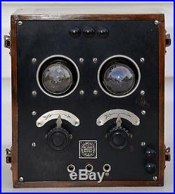 VTG (1922) DeForest DT-800 Two Stage Amplifier RARE Marconia Era Radio
