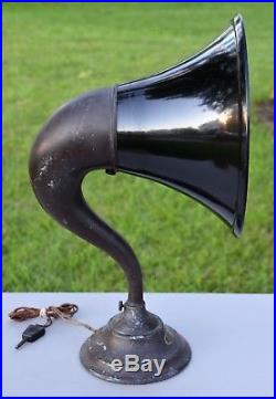 VTG (1925) Silvertone WLS Bakelite & Metal Horn Speaker Looks AWESOME