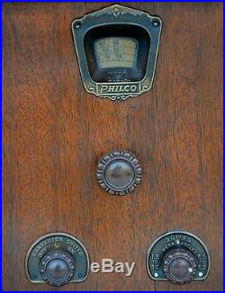 VTG (1931) Philco Short Wave Converter Model 4 Shortwave Tube Radio Receiver