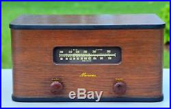 VTG (1949) Meissner 8C Brewster FM Tuner Tube Radio Receiver