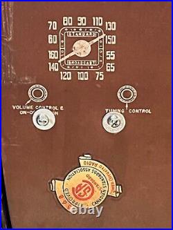 VTG Admiral Super Aeroscope 7T10-5K1 Bakelite Radio 1940's Works Read Descript