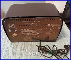 VTG Admiral Super Aeroscope 7T10-5K1 Bakelite Radio 1940's Works Read Descript
