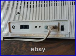 VTG GE Musaphonic AM Tube Radio. Well Reserved Dusty Pink 1960/70s. Works