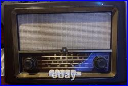 VTG MCM Phillips Norelco Tube Radio AF7800 All Buttons Work Tuner Slides Tested