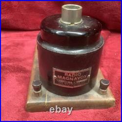 VTG Magnavox Type R-3 Model B Tube Radio Horn Speaker Base Only