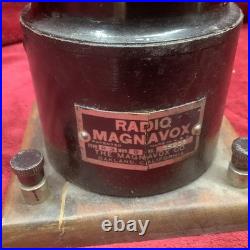 VTG Magnavox Type R-3 Model B Tube Radio Horn Speaker Base Only