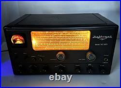 VTG National Model NC-125 Tube Radio Receiver Broadcast Code Telegraph Signals