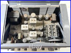 VTG National Model NC-125 Tube Radio Receiver Broadcast Code Telegraph Signals