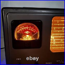 VTG National Model NC-125 Tube Radio Receiver Broadcast Code Telegraph Signals VTG National Model NC-125 Tube Radio Receiver Broadcast Code Telegraph Signals