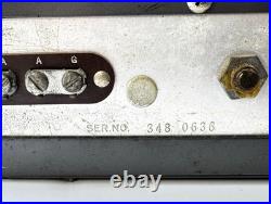 VTG National Model NC-125 Tube Radio Receiver Broadcast Code Telegraph Signals